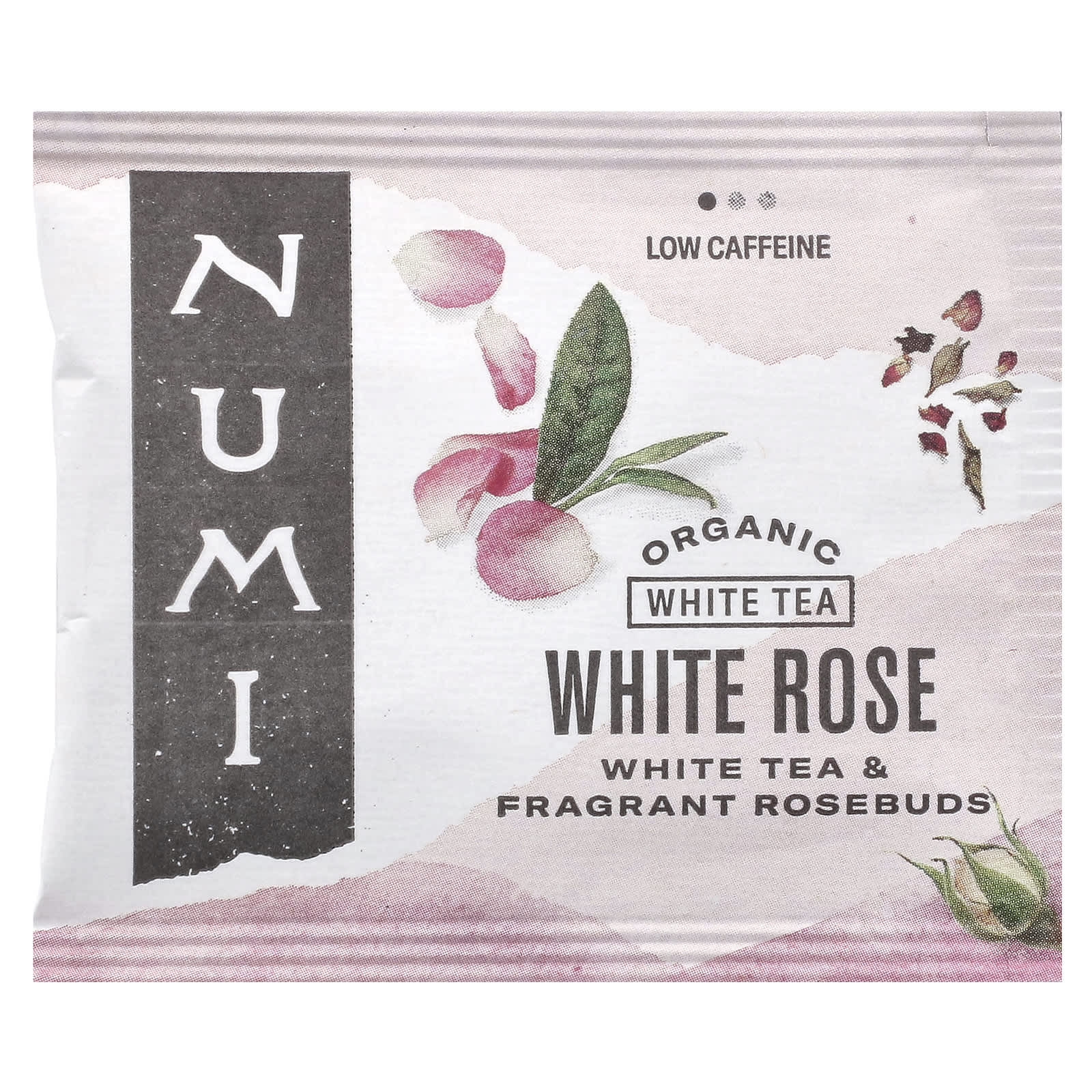 Чай Numi Tea Organic White White Rose, оттенок 16 Non-GMO Tea Bags, 32 г, чайные пакетики