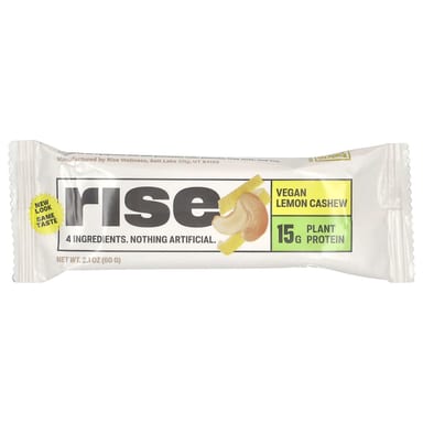 Протеиновый батончик Rise Bar Lemon Cashew, 60 г, 12 шт.