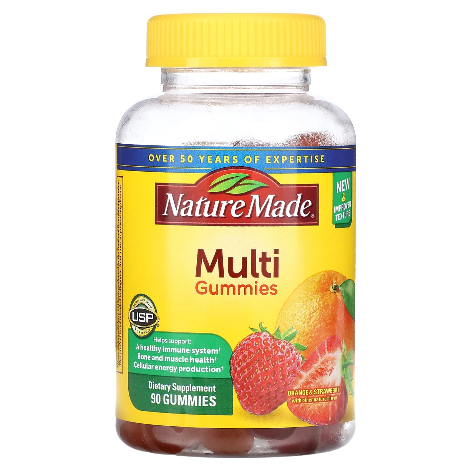 Мультивитамины Nature Made, 90 жевательных