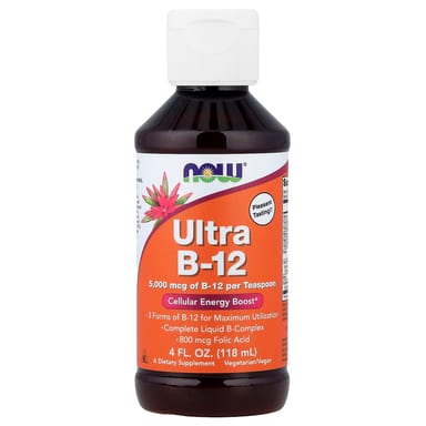 Ультра B-12 NOW Foods, 118 мл