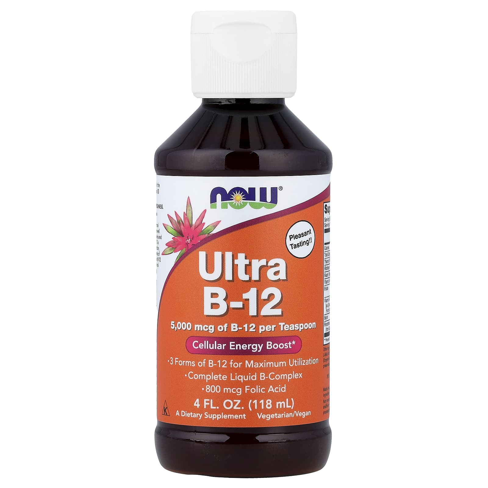 Ультра B-12 NOW Foods, 118 мл