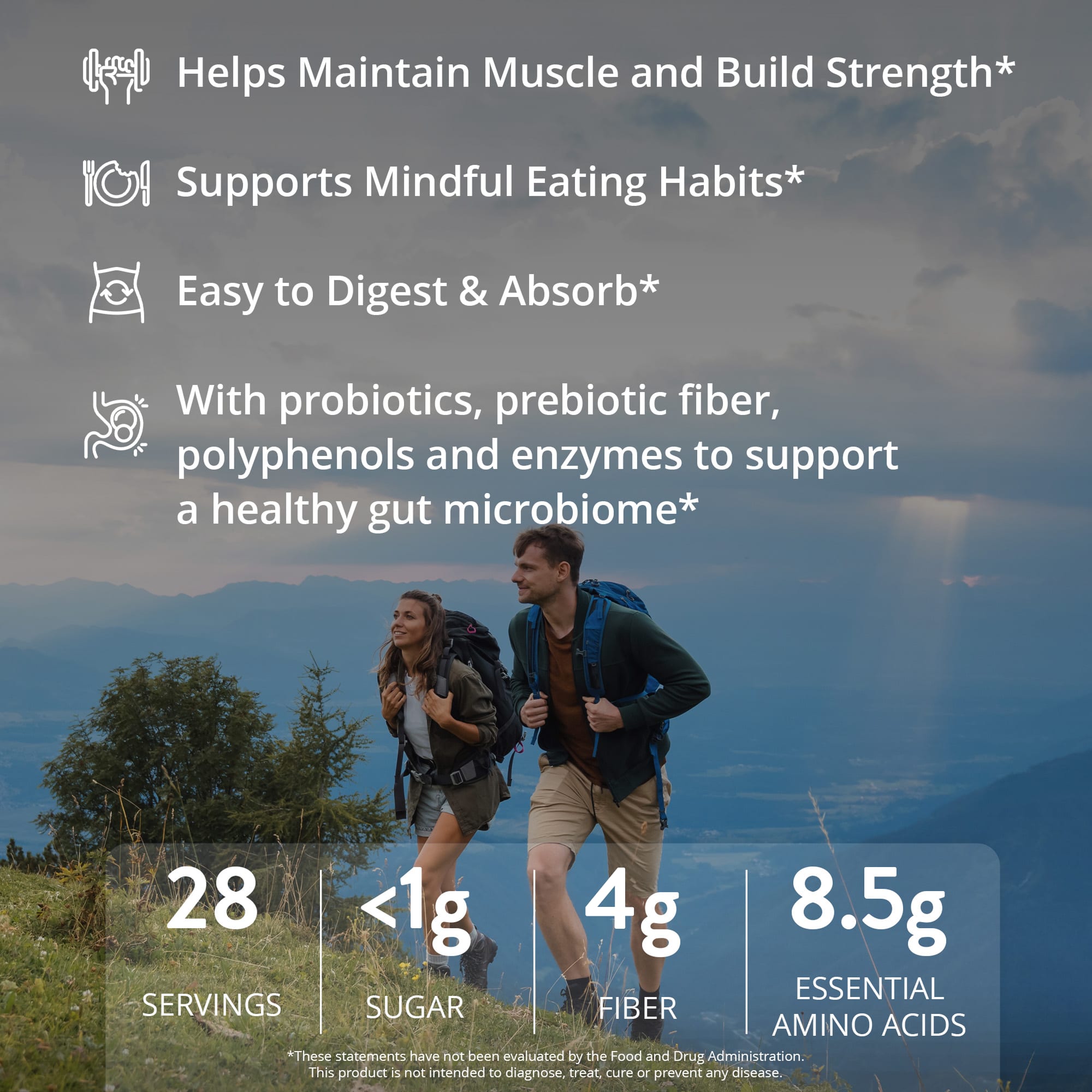 Шоколад MRM Nutrition Veggie Meal Replacement Mocha, 361 г, 3 lb — фото 7