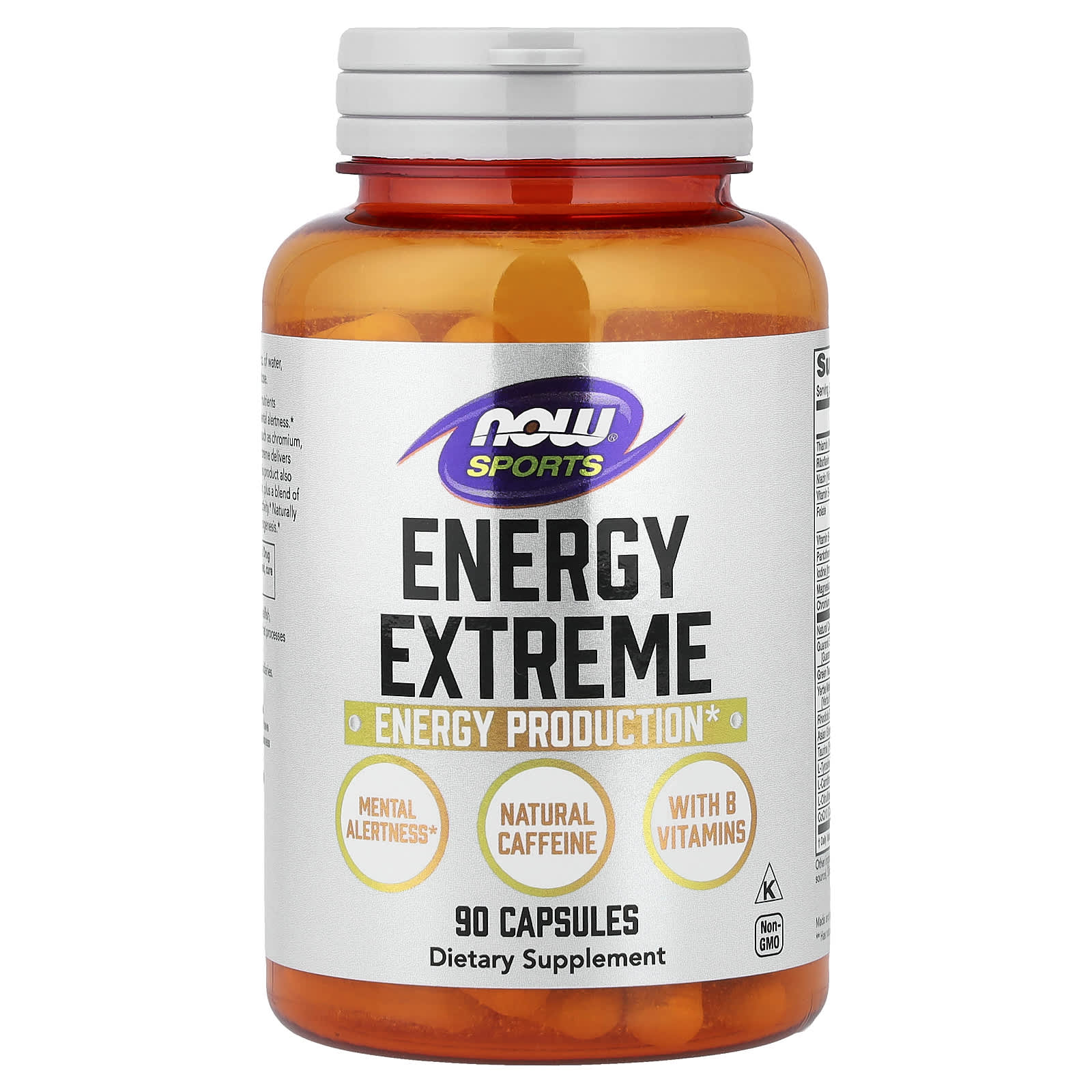 Комплекс Energy NOW Foods Extreme, 90 капсул