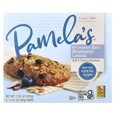 Питательные батончики Pamela's Products, 5 батончиков, 40 г каждый