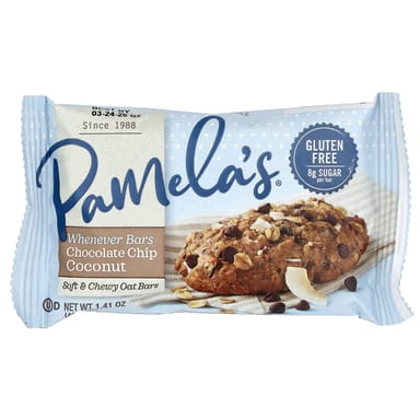 Шоколад Pamela's Products Whenever Bars Chip Coconut, 40 г, 5 шт., батончик