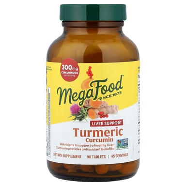 Куркумин MegaFood Turmeric, 90 таблеток