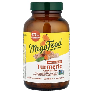 Куркумин MegaFood Turmeric, 90 таблеток