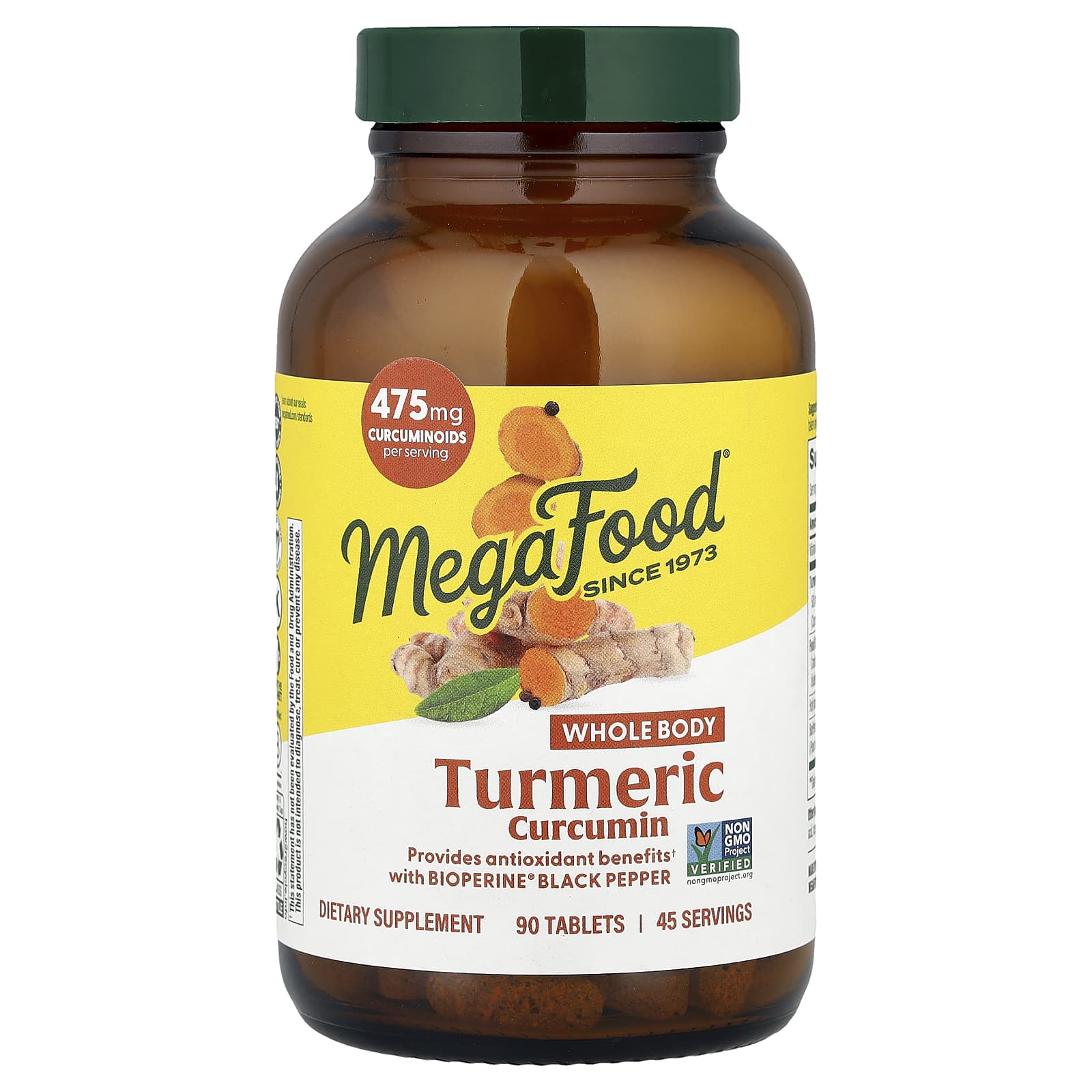 Куркумин MegaFood Turmeric, 90 таблеток