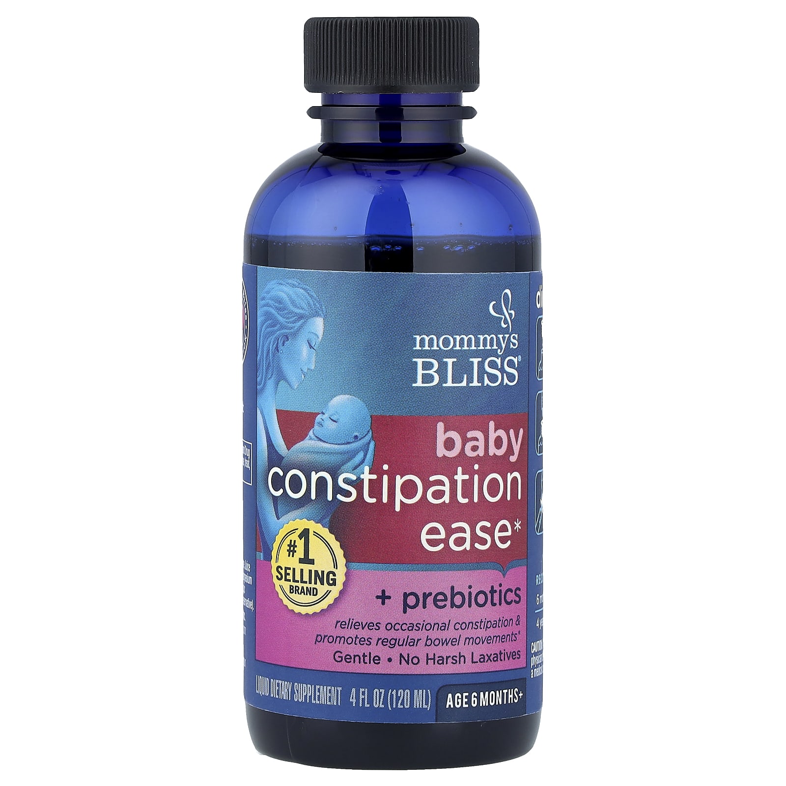 Пребиотик Mommy's Bliss Baby Constipation Ease + Age 6 Months, 120 мл