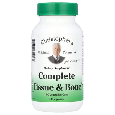 Комплекс для тканей и костей Christopher's Original Formulas, 440 мг, 100 вегетарианских капсул