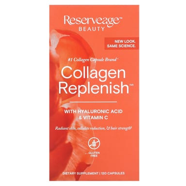 Коллаген Reserveage Beauty Replenish, 120 капсул