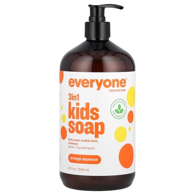 Детское мыло 3-в-1 Everyone, вкус Orange Squeeze, 946 мл