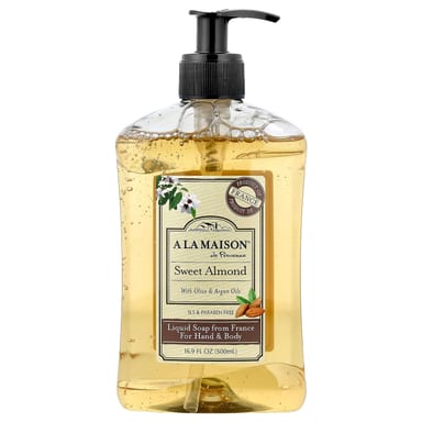Жидкое мыло A La Maison de Provence, 500 мл (16.9 fl oz), сладкий миндаль