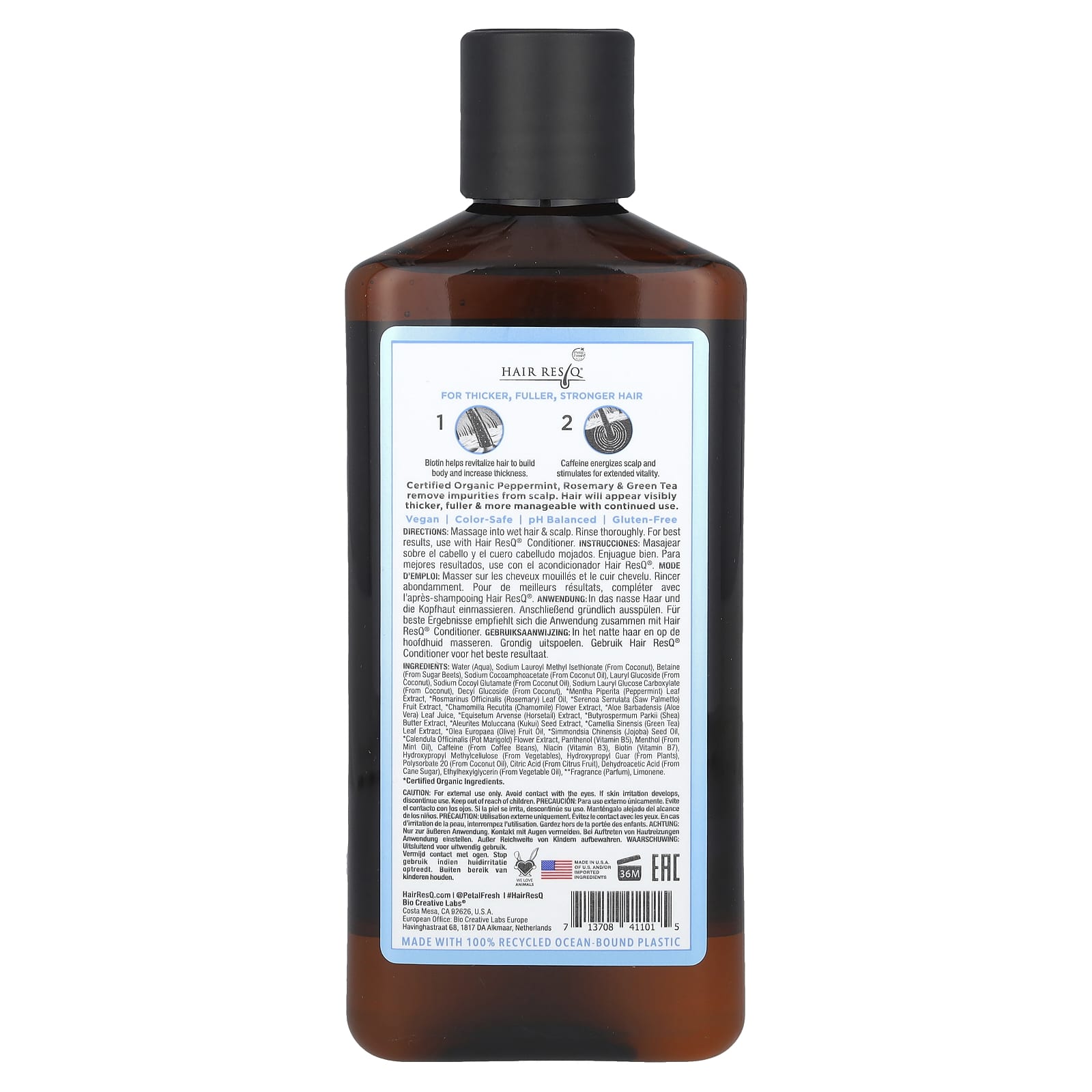 Формула Petal Fresh Hair ResQ® Thickening Original Biotin Shampoo, 355 мл — фото 2