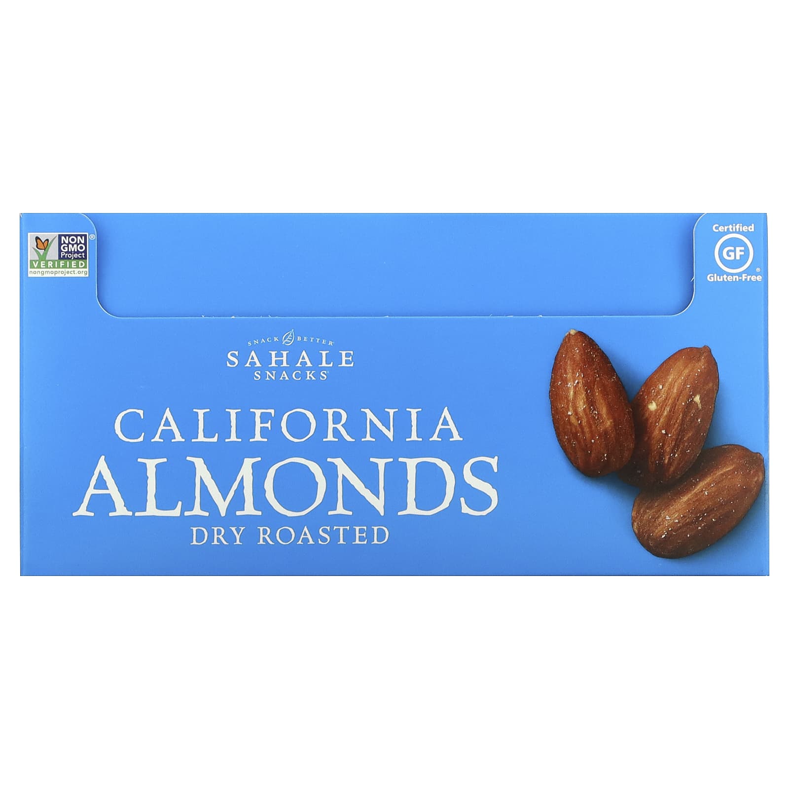 Миндаль Sahale Snacks Dry Roasted, вкус California Almonds, 42.5 г, 9 пакетов — фото 3