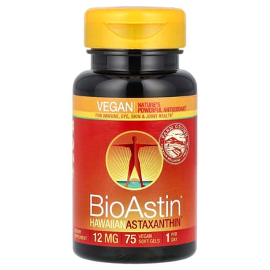 Астаксантин Nutrex Hawaii BioAstin® Hawaiian, 12 мг, 75 мягких капсул