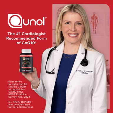 Коэнзим Q10 Qunol, 100 мг, 120 мягких капсул