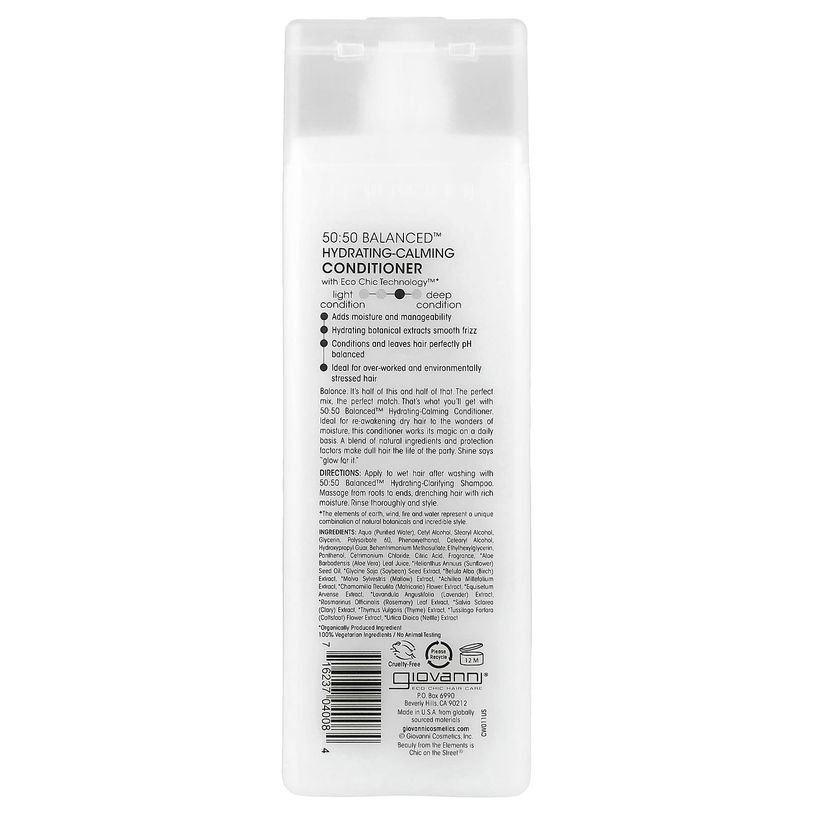 Кондиционер Giovanni 50:50 Balanced™ Hydrating-Calming, 250 мл — фото 2