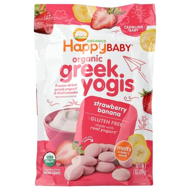 Органические йогуртовые закуски Happy Baby®, 28 г