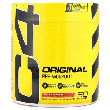 Предтренировочный комплекс C4 / Cellucor C4® Original, вкус Fruit Punch, 360 г