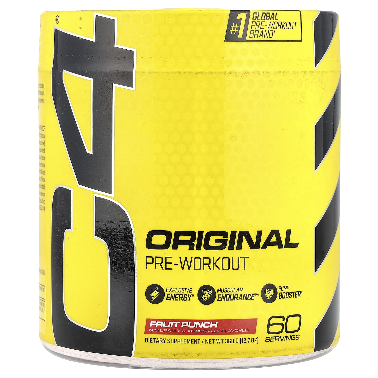 Предтренировочный комплекс C4 / Cellucor C4® Original, вкус Fruit Punch, 360 г
