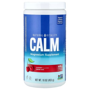 Добавка Natural Vitality CALM® Magnesium, вкус Cherry, 453 г
