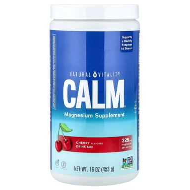 Фото товара: Добавка Natural Vitality CALM® Magnesium, вкус «вишня», 453 г