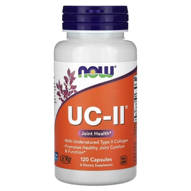 Коллаген NOW Foods UC-II® Joint Health with Undenatured Type II, 120 капсул