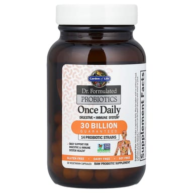 Пробиотик Garden of Life Dr. Formulated Once Daily, 30 растительных капсул