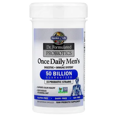 Фото товара: Пробиотик Garden of Life Dr. Formulated Once Daily Men's, 50 Billion, 30 растительных капсул