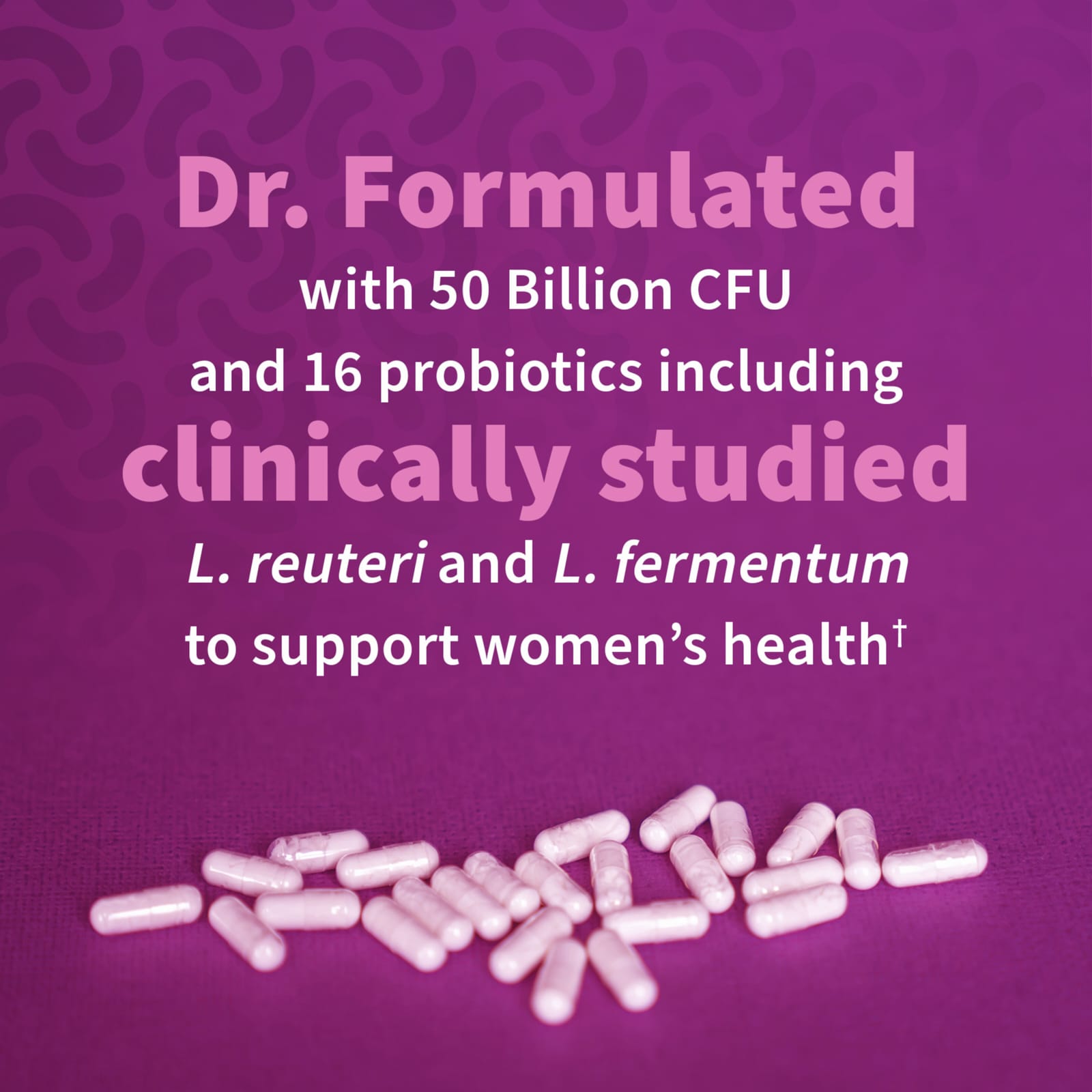 Пробиотик Garden of Life Dr. Formulated Once Daily Women's, оттенок 50 Billion, 30 растительных капсул — фото 5