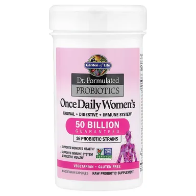 Фото товара: Пробиотик Garden of Life Dr. Formulated Once Daily Women's, 50 Billion, 30 растительных капсул