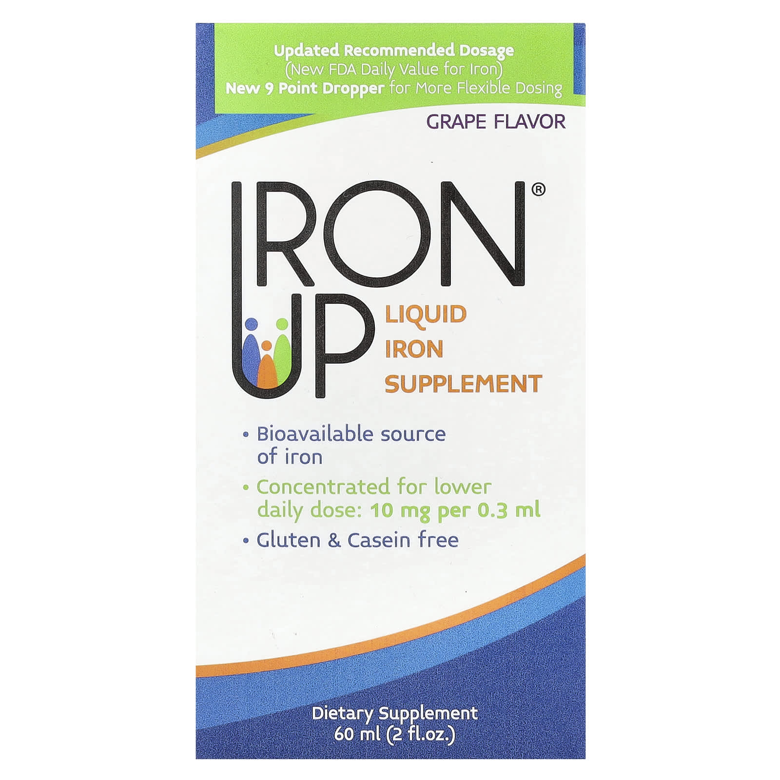 Добавка A.C. Grace Company Iron Up Liquid Iron, вкус Grape, 60 мл, жидкая форма — фото 2