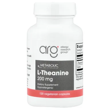 Фото товара: L-теанин Metabolic Maintenance L-Theanine, 120 растительных капсул