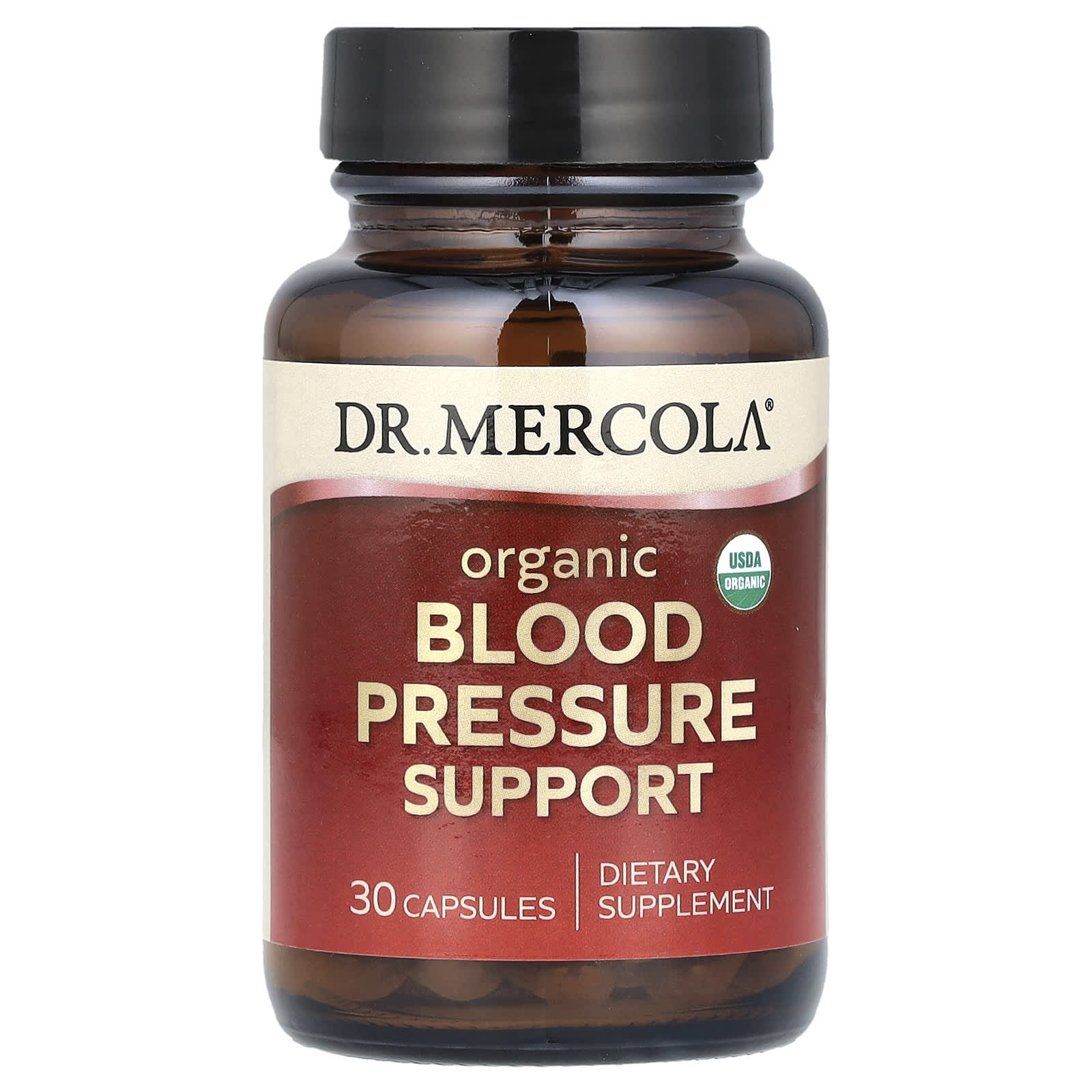 Поддержка артериального давления Dr. Mercola, 30 капсул