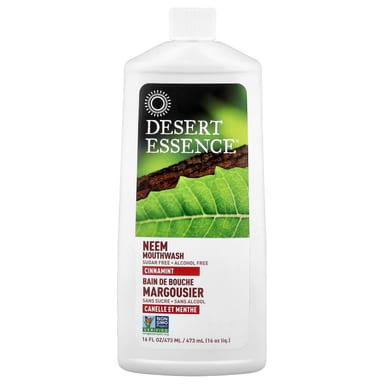 Ополаскиватель для полости рта Desert Essence Neem, оттенок Cinnamint, 473 мл