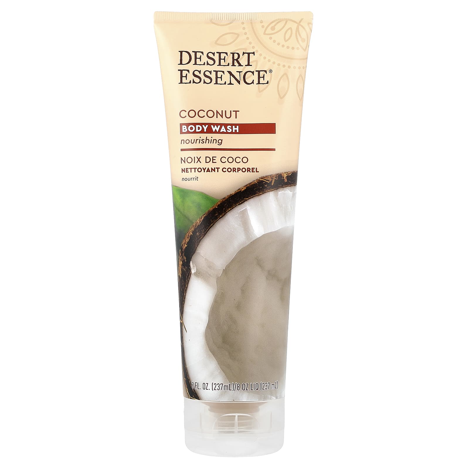 Гель для душа Desert Essence, вкус Coconut, 237 мл
