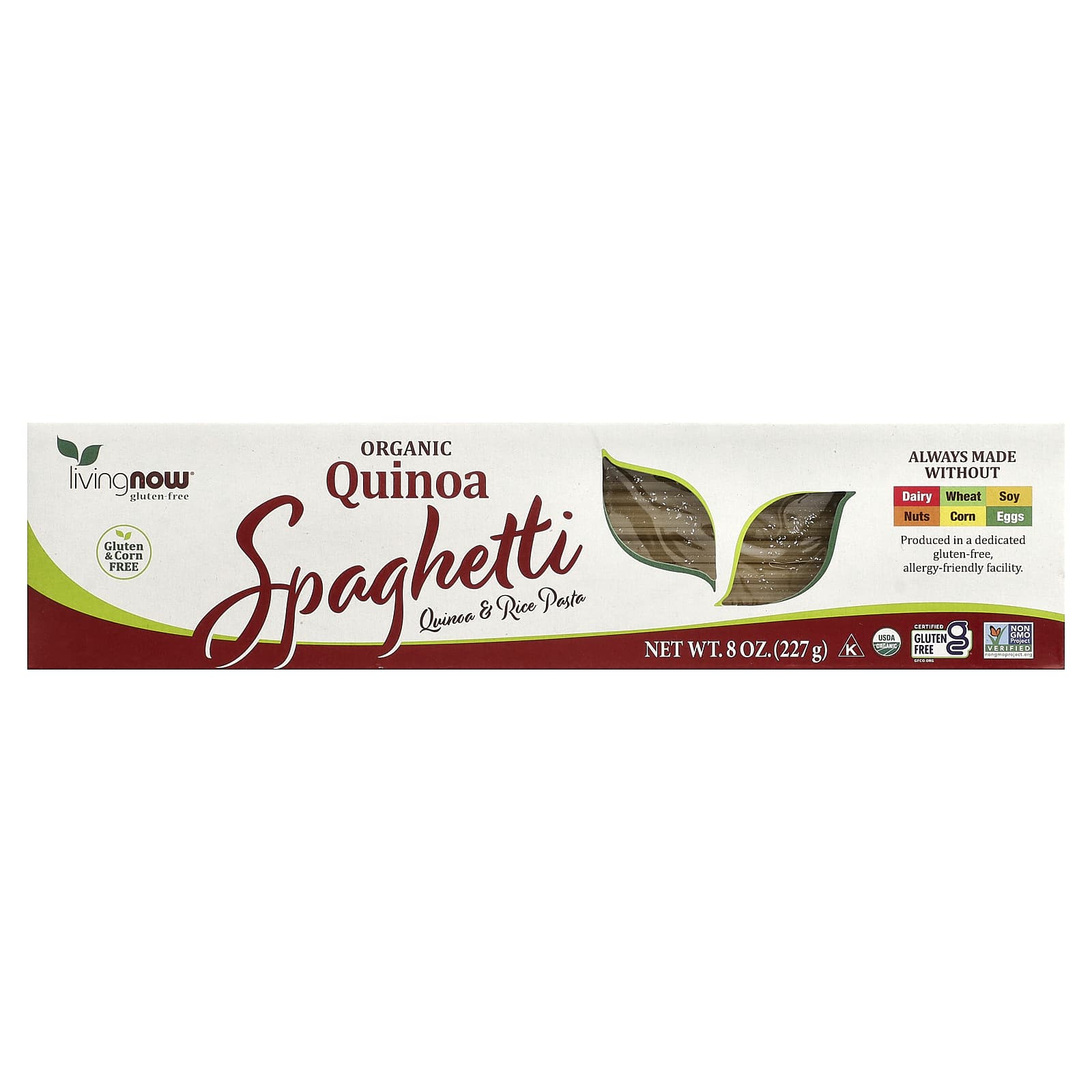 Киноа NOW Foods Living NOW® Spaghetti, 227 г