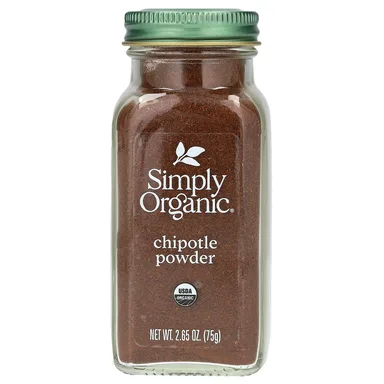 Фото товара: Порошок Simply Organic Organic Chipotle, 75 г