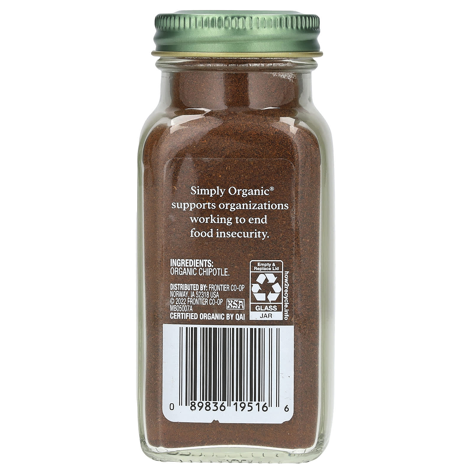Порошок Simply Organic Organic Chipotle, 75 г — фото 2