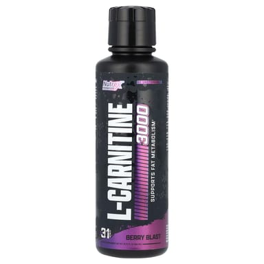 L-карнитин Nutrex Research L-Carnitine 3000, вкус Berry Blast, 465 мл