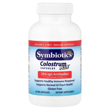 Фото товара: Жевательные таблетки Colostrum Plus Symbiotics®, 60 растительных капсул
