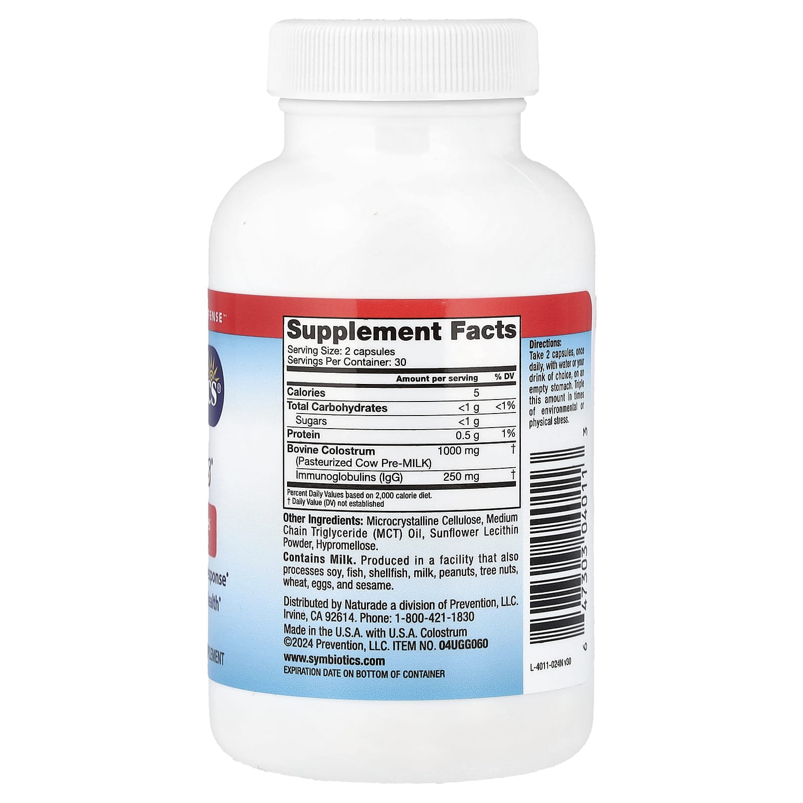Жевательные таблетки Colostrum Plus Symbiotics®, 60 растительных капсул — фото 2
