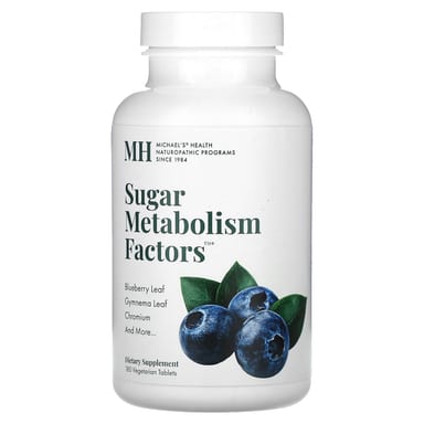 Факторы метаболизма сахара Michael's Health, 180 вегетарианских таблеток