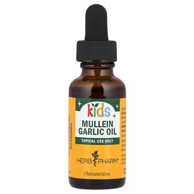 Лист коровяка Herb Pharm Garlic Oil, 30 мл, масло