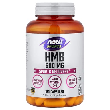 Витамин D3 NOW Foods Sports HMB, 500 мг, 120 капсул