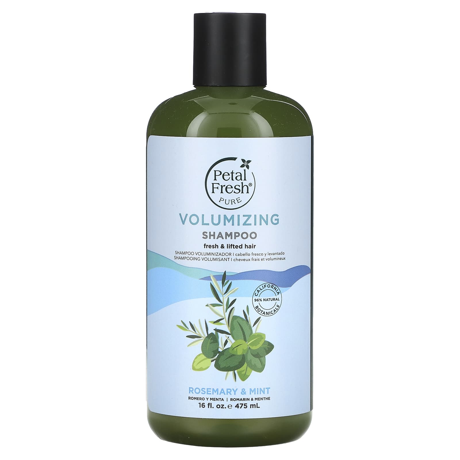 Шампунь Petal Fresh Volumizing Rosemary & Mint, 475 мл