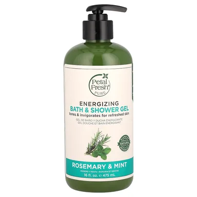 Фото товара: Гель для душа Petal Fresh Energizing Bath & Rosemary & Mint, 475 мл