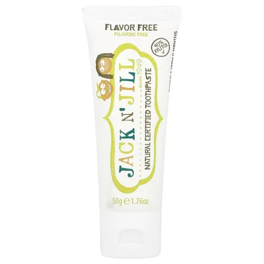 Фото товара: Зубная паста Jack n' Jill Natural Certified 6 Months+ Flavor Free, 50 г