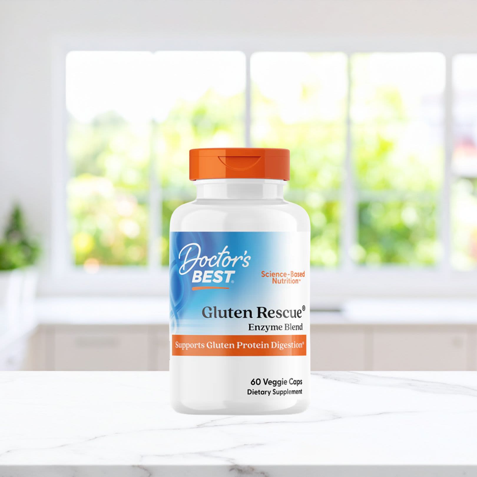 Ферментный комплекс Doctor's Best Gluten Rescue®, 60 растительных капсул — фото 8
